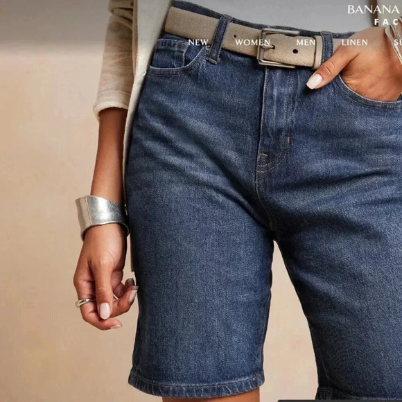 6/28  Bermuda Denim Short - Picture 2 of 2